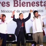 Claudia Sheinbaum reconoce trabajo de Isaac Montoya en Naucalpan